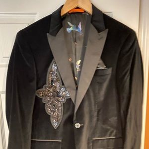 Men’s Tallia Orange tuxedo jacket